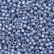 Miyuki kralen delica's 11/0 Opaque luster blueberry blue