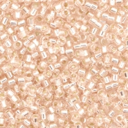 Miyuki kralen delica's 11/0 Silverlined pink mist DB-1203