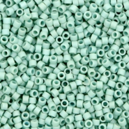 Miyuki kralen delica's 11/0 Opaque matte luster sea foam green DB-374