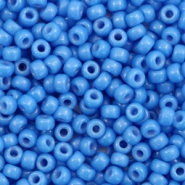Miyuki rocailles 8/0 Duracoat opaque delphinium blue 8-4484