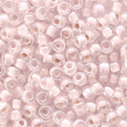 Miyuki rocailles 8/0 Blush lined crystal beige 8-215