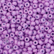 Miyuki rocailles 8/0 Duracoat opaque crocus purple 8-4486
