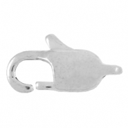 Roestvrij stalen (RVS) Stainless steel onderdelen karabijnslot 11mm Zilver