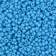Miyuki rocailles 11/0 Duracoat opaque delphinium blue 11-4484