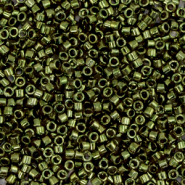 Miyuki kralen delica's 11/0 Metallic olive green DB-11