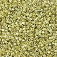 Miyuki kralen delica's 11/0 Duracoat galvanized pale soft gold DB-2502