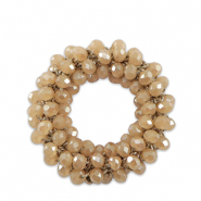 Top facet hangers 32mm Beige