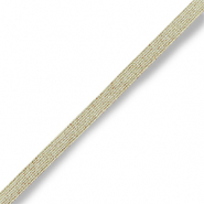 Elastisch lint Ibiza Ivory gold