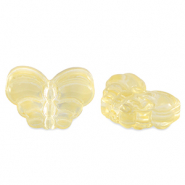 Glaskralen vlinder Yellow