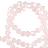 Top Facet kralen bicone 4mm Palace rose