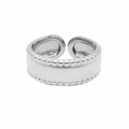 Roestvrij stalen (RVS) Stainless steel ringen Zilver