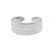 Roestvrij stalen (RVS) Stainless steel ringen Zilver