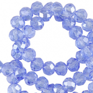 Top Facet kralen 3x2mm disc Dodger blue