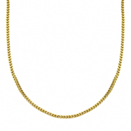Roestvrij stalen (RVS) Stainless steel kettingen Gold