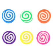 Polymeer kralen twist Multicolor