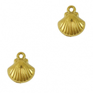 Roestvrij stalen (RVS) Stainless steel bedel schelp Gold