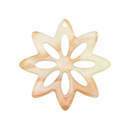 Resin hangers bloem Copper orange