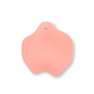 Acryl hangers blad Salmon pink