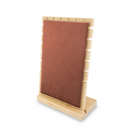 Sieraad display voor kettingen Natural-copper brown