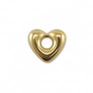 Roestvrij stalen (RVS) stainless steel onderdelen hart Gold