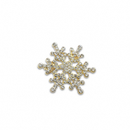 Broches sneeuwvlok Gold