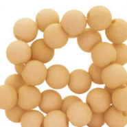 4 mm acryl kralen Light brown