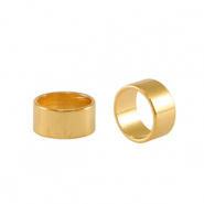 Kralen DQ metaal tube &Oslash;5mm Goud (nikkelvrij)