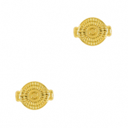 Kralen DQ metaal schelp Goud (nikkelvrij)