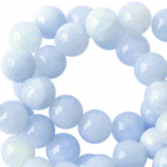 Natuursteen kralen 6mm Light blue