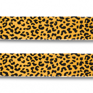 Bandana luipaard Yellow-black