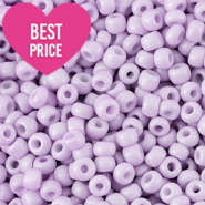 Glaskralen Rocailles 8/0 (3mm) Lilac