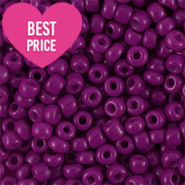 Glaskralen Rocailles 12/0 (2mm) Purple