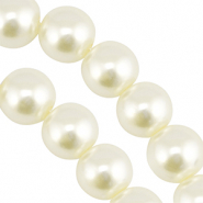 Glasparels 16mm Off white