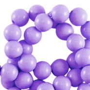 8 mm acryl kralen shiny Lilac