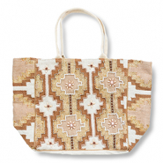 BY31&reg; Strandtas Beige-brown-gold