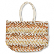 BY31&reg; Strandtas Beige-brown-gold