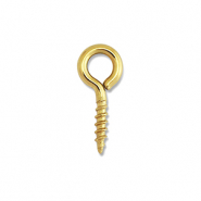 Roestvrij stalen (RVS) Stainless steel onderdelen schroefoogjes Gold