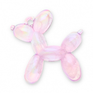 Statement hangers ballon hond Lilac purple-AB coating