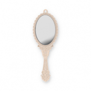 Statement hangers spiegel Beige