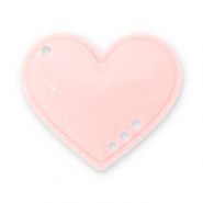 Statement hangers hart Light apricot pink