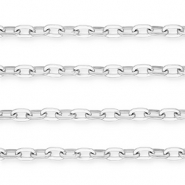 Aluminium onderdelen jasseron ankerketting Silver