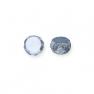 Top Facet kralen Blue-pearl shine coating