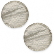 20 mm platte cabochon Polaris Elements Las Vegas Beige