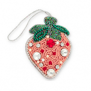 Trendy hangers aardbei Pink-green-silver
