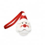 Trendy hangers kerstman White-red-off white-black