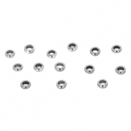 Roestvrij stalen (RVS) Stainless steel kralen 2.5mm Silver