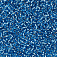 Miyuki rocailles 15/0 Silver Lined Sapphire 15-0019