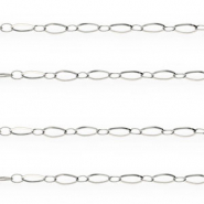 Roestvrij stalen (RVS) Stainless steel onderdelen schakel jasseron Zilver
