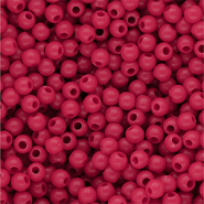 4 mm DQ acryl kralen shiny Fuchsia 17-2031 TCX