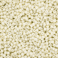 Glaskralen Rocailles 12/0 (2mm) Off white